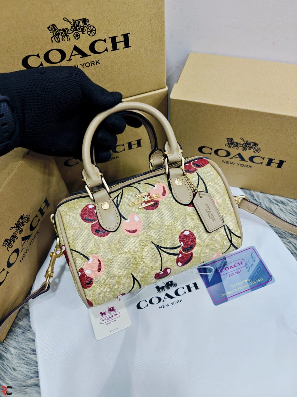 Coach Mini Rowan Crossbody Bag