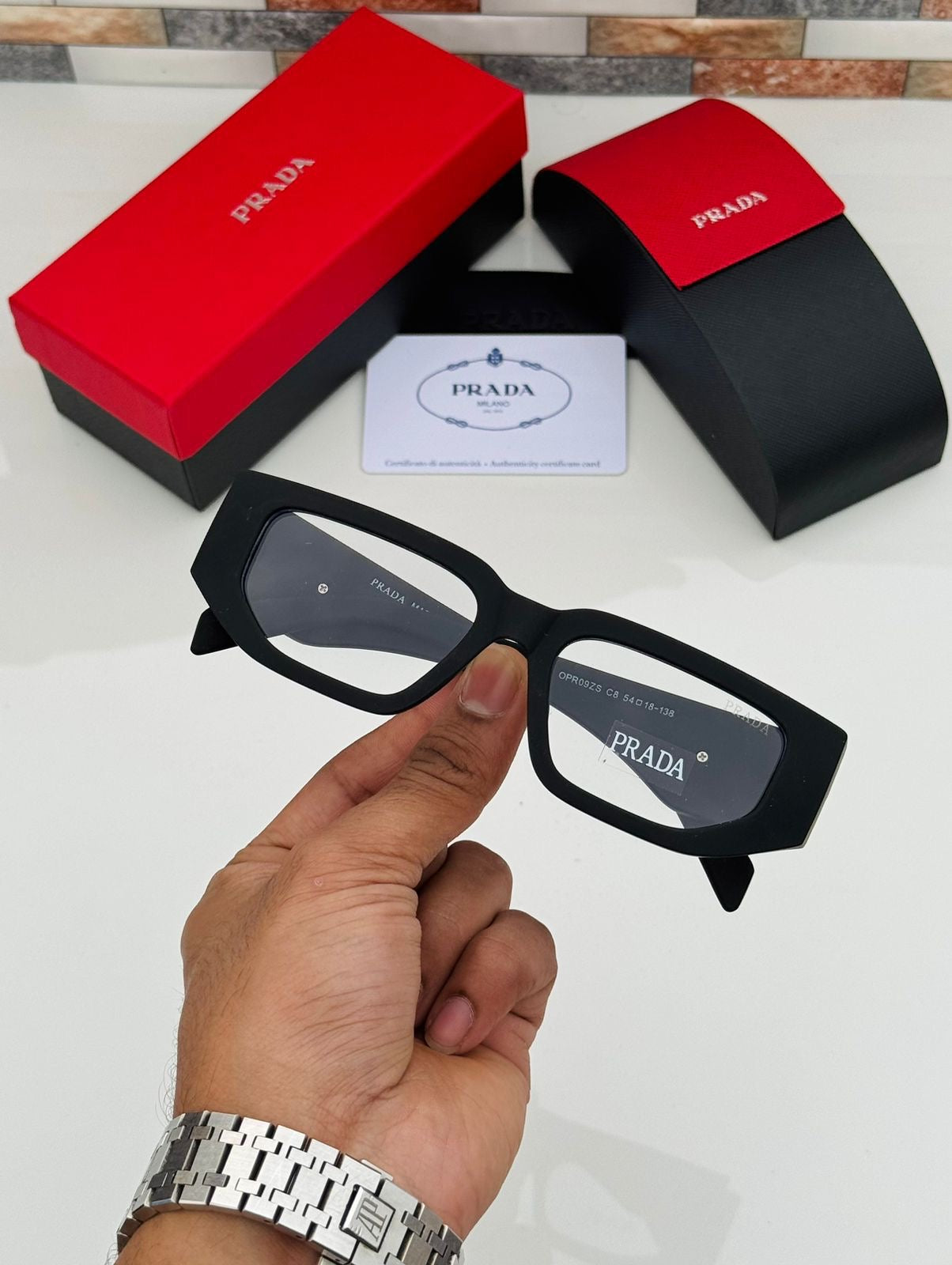 Prada Unisex Sunglasses