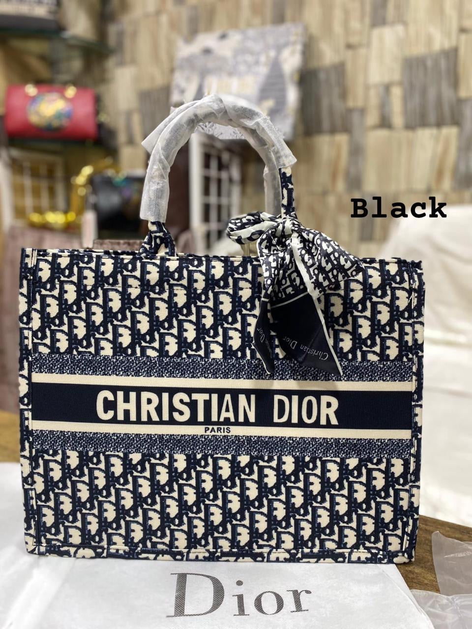 Christian Dior Book Tote Bag