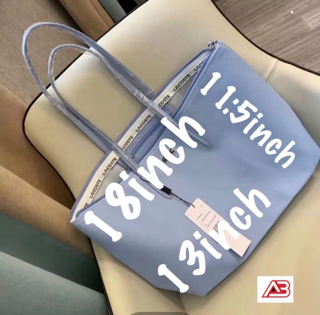 Lacoste Large Zip Tote Bag