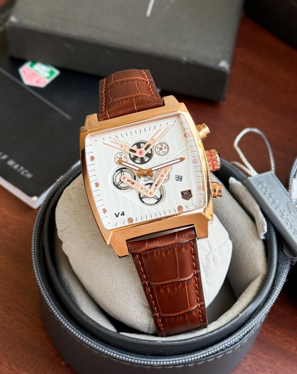 Tag Heuer Square Chronograph