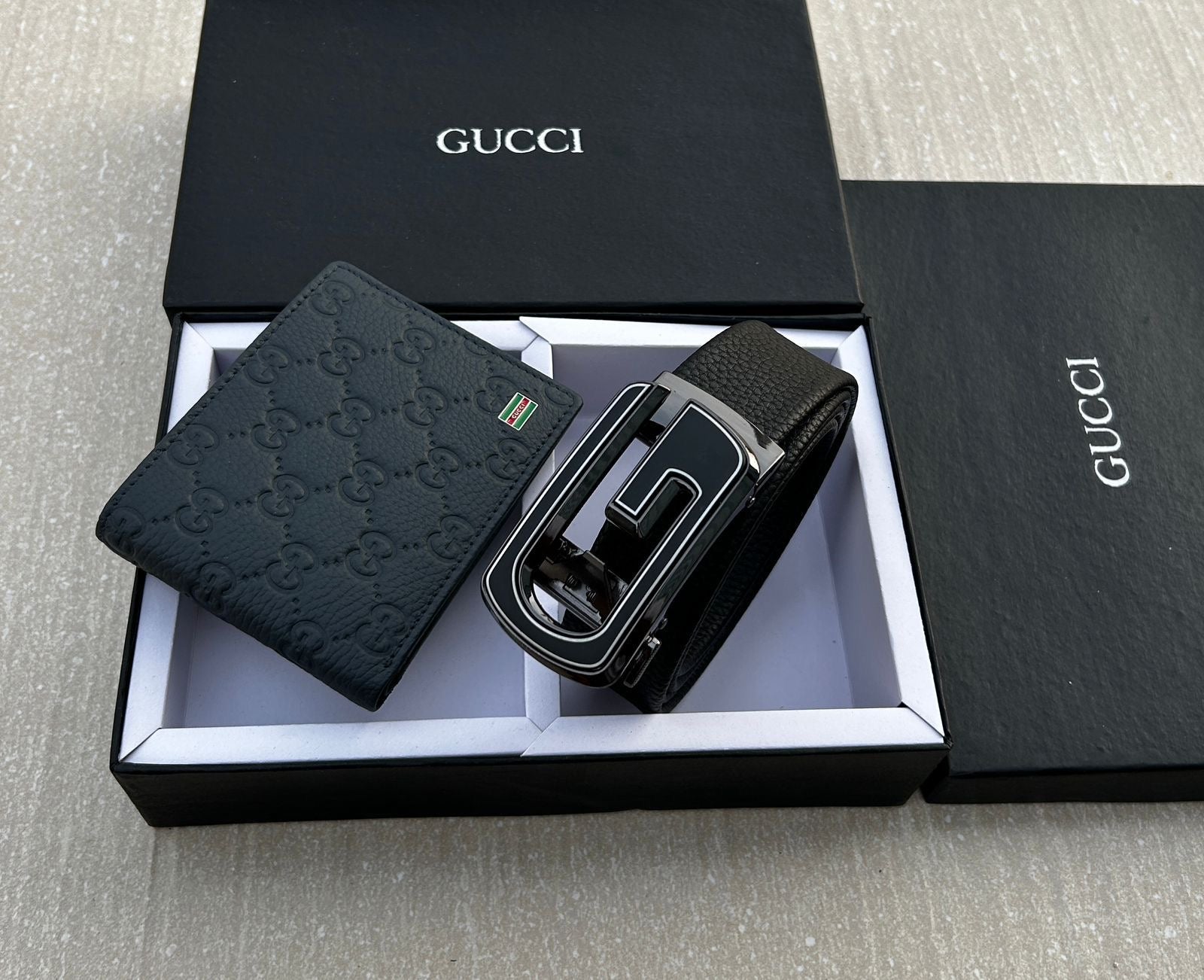 Gucci Wallet & Belt Combo