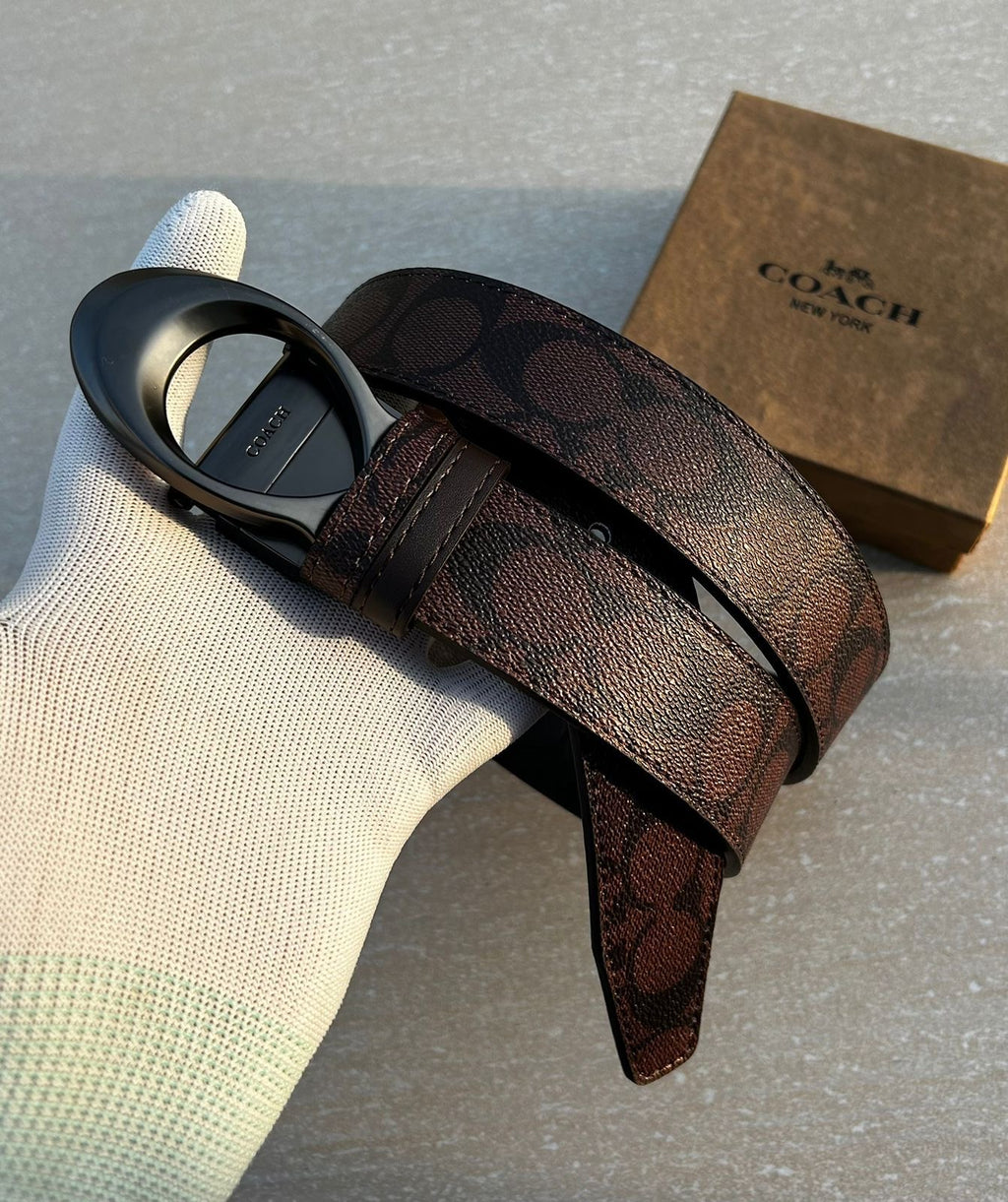 Coach Reversible Belt