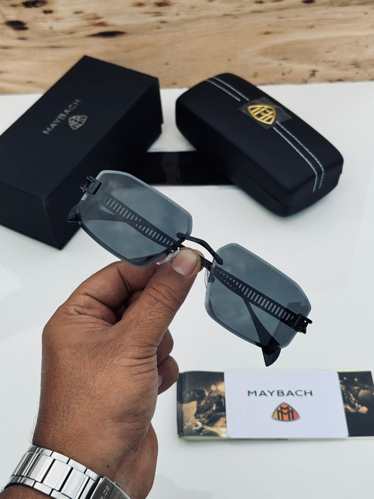 Maybach Unisex Sunglasses