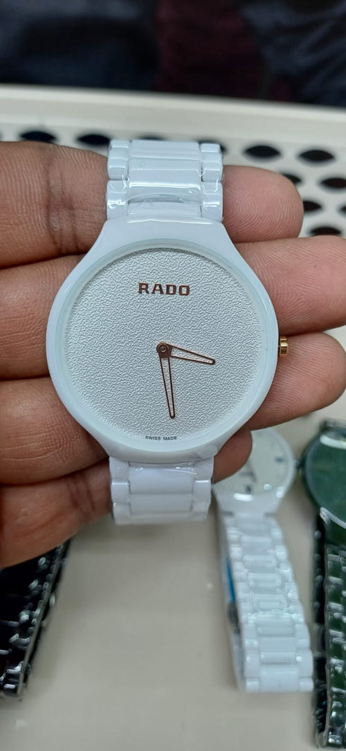 Rado true Round thinline White Ceramic