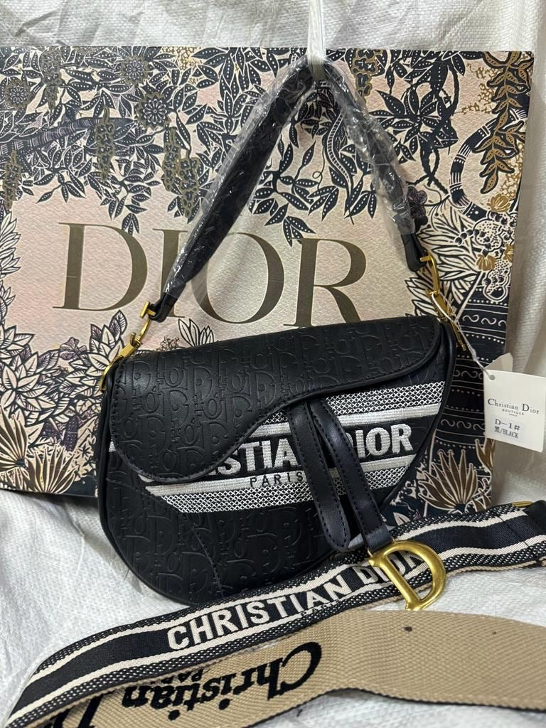 Christian Dior Saddle Shoulder Bag