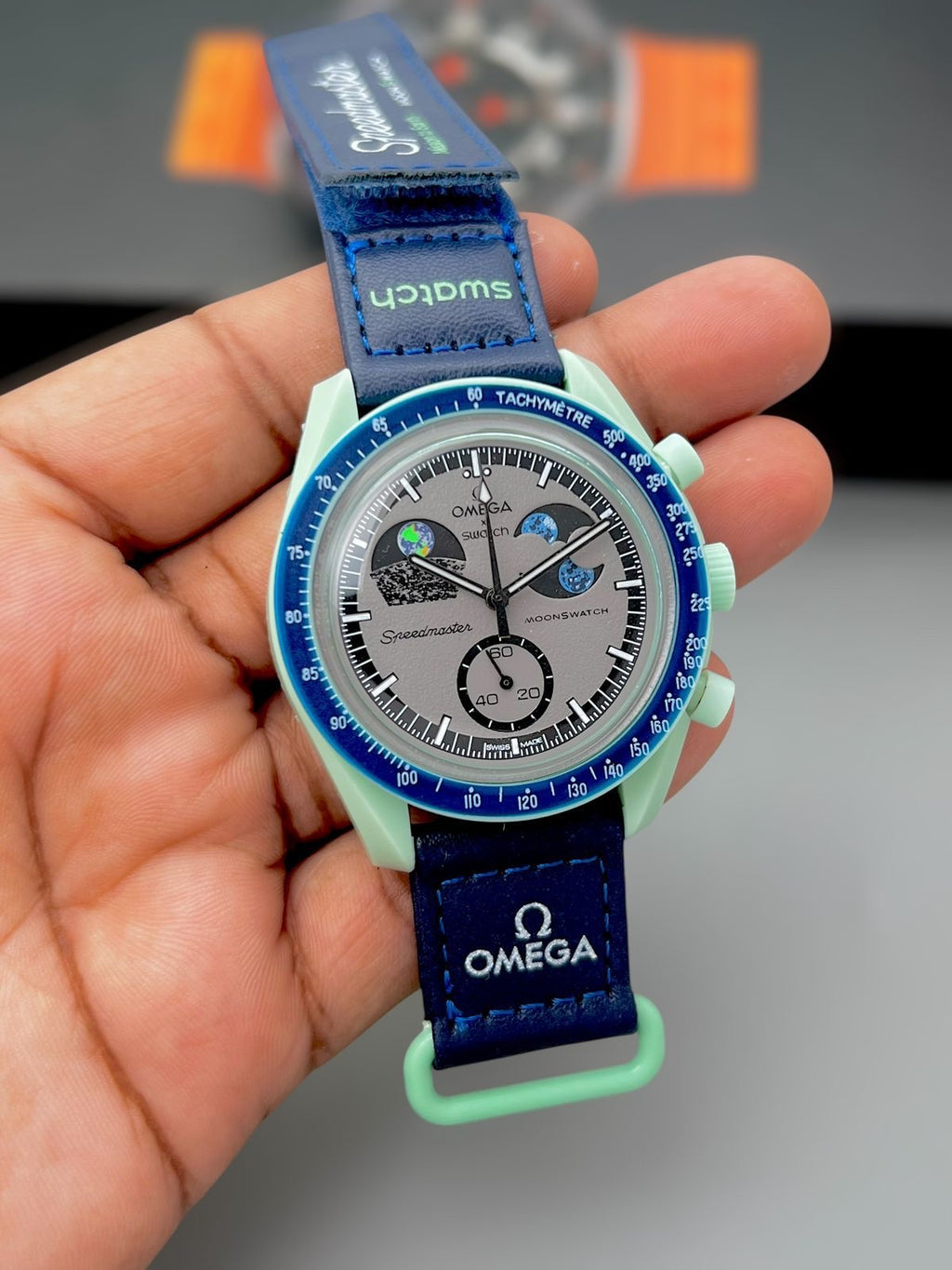Omega Swatch Speedmaster Moonswatch - Mission to the EarthPhase