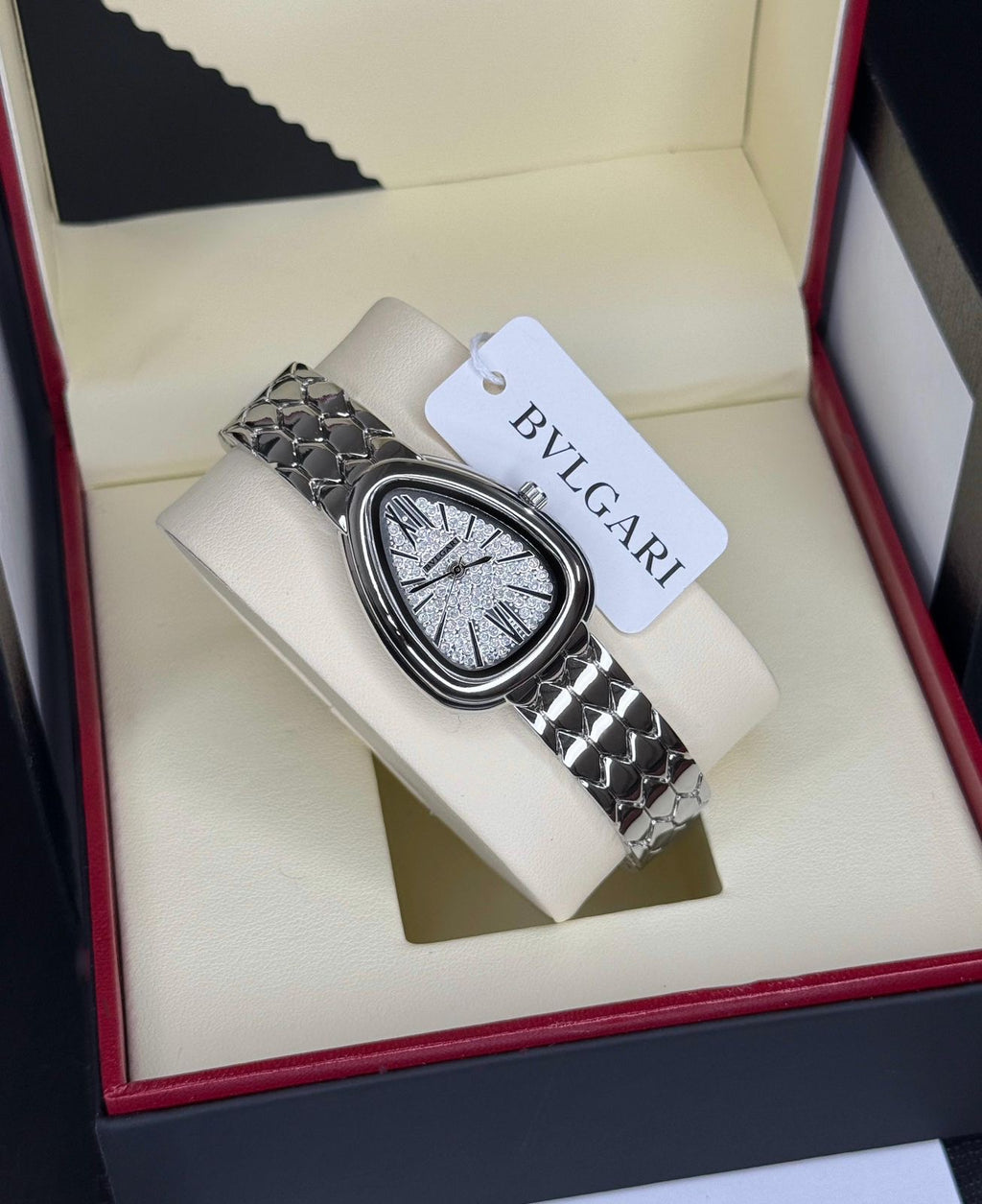Bvlgari Serpenti Diamond Dial Silver Edition
