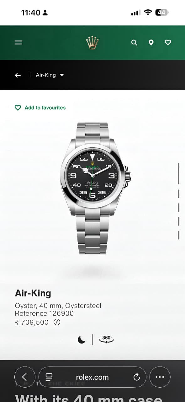 Rolex Air-King