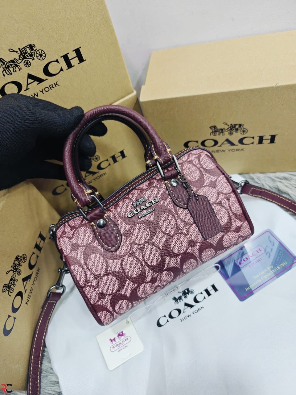 Coach Mini Rowan Crossbody Bag