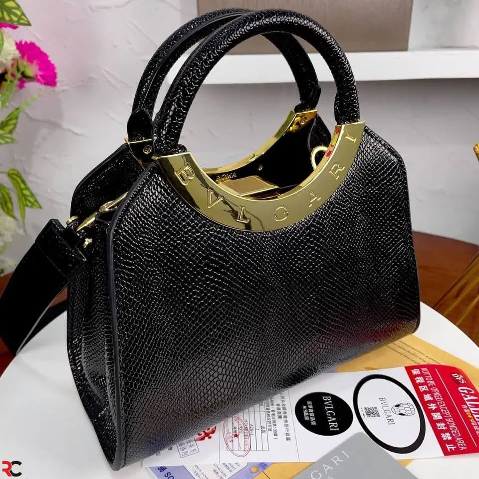 Bvlgari Roma Small Top Handle Bag