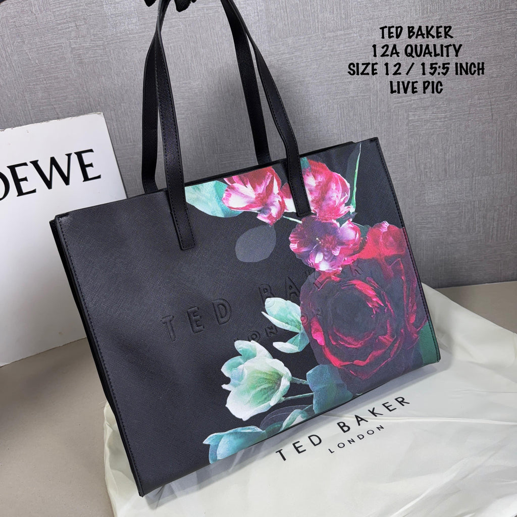 Ted Baker Floral Print Tote Bag