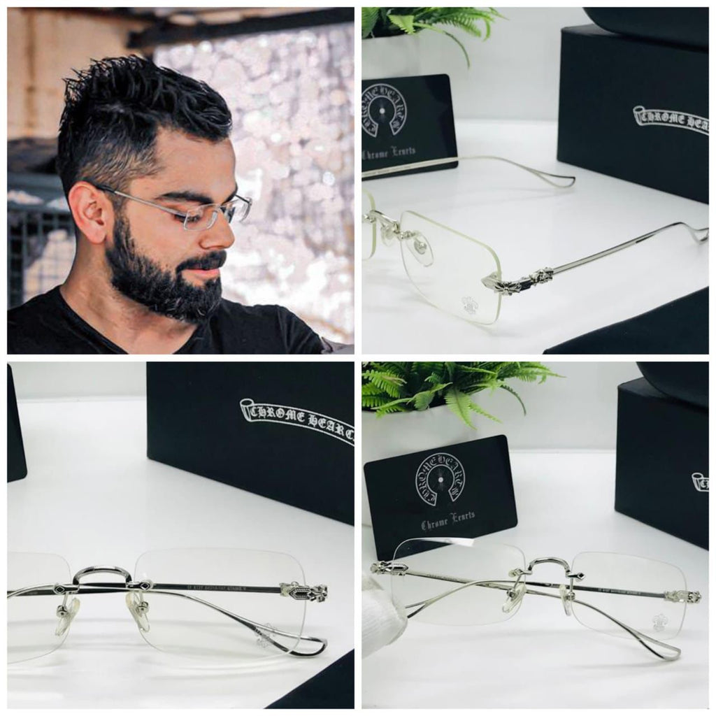 Chrome Heart Unisex Rimless Frame
