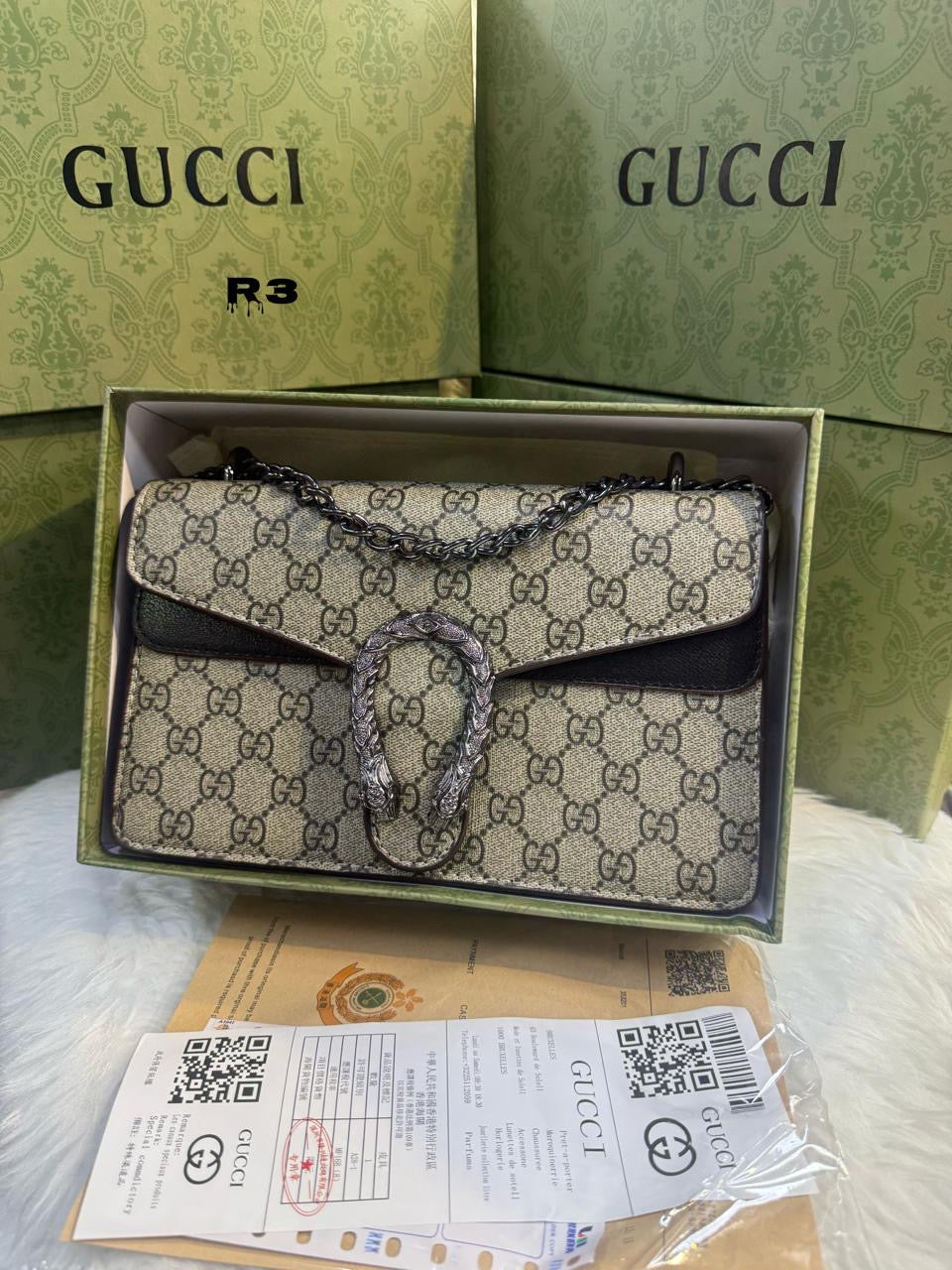 Gucci Blondie Horse Shoe Sling Bag