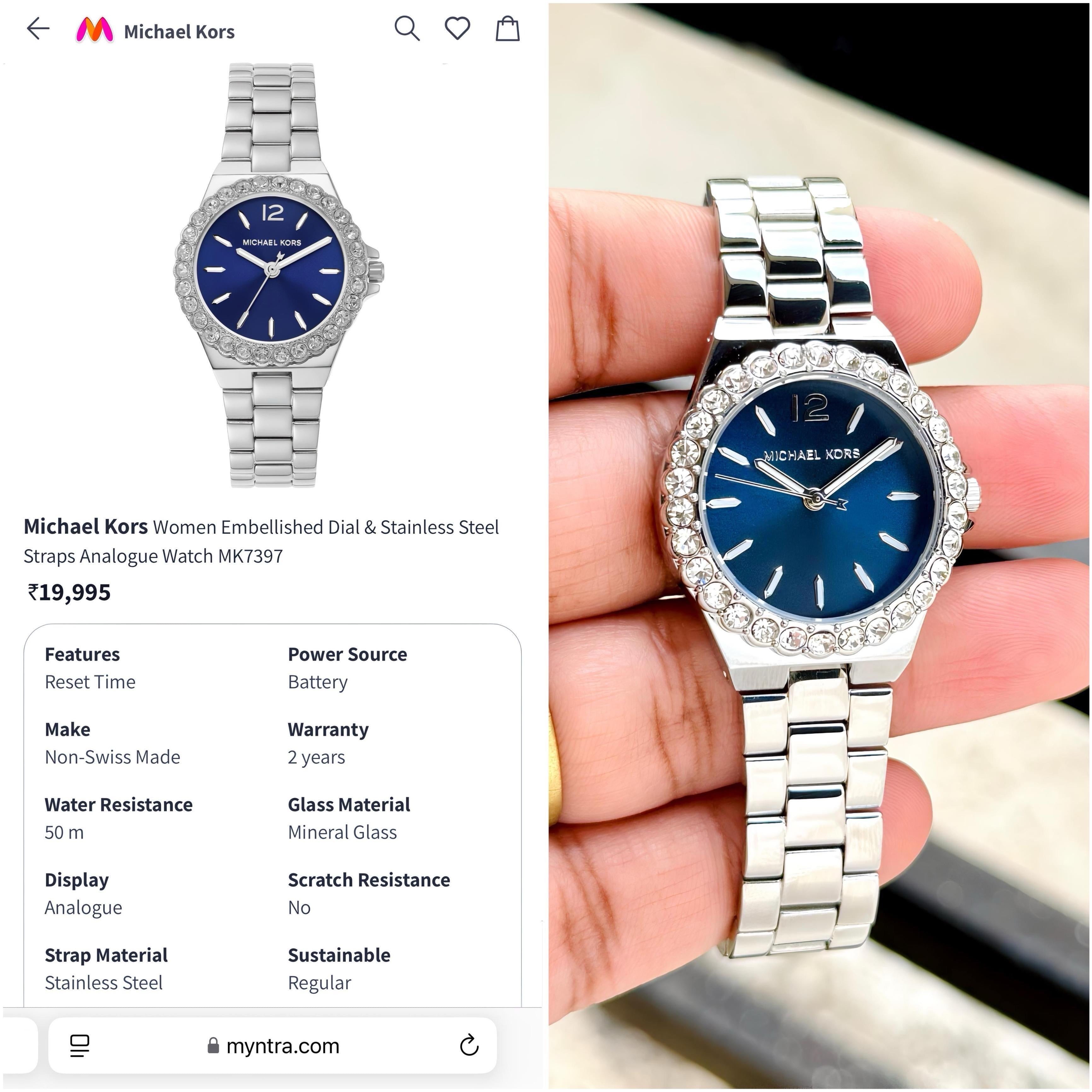 Michael Kors Lennox Diamond Dial