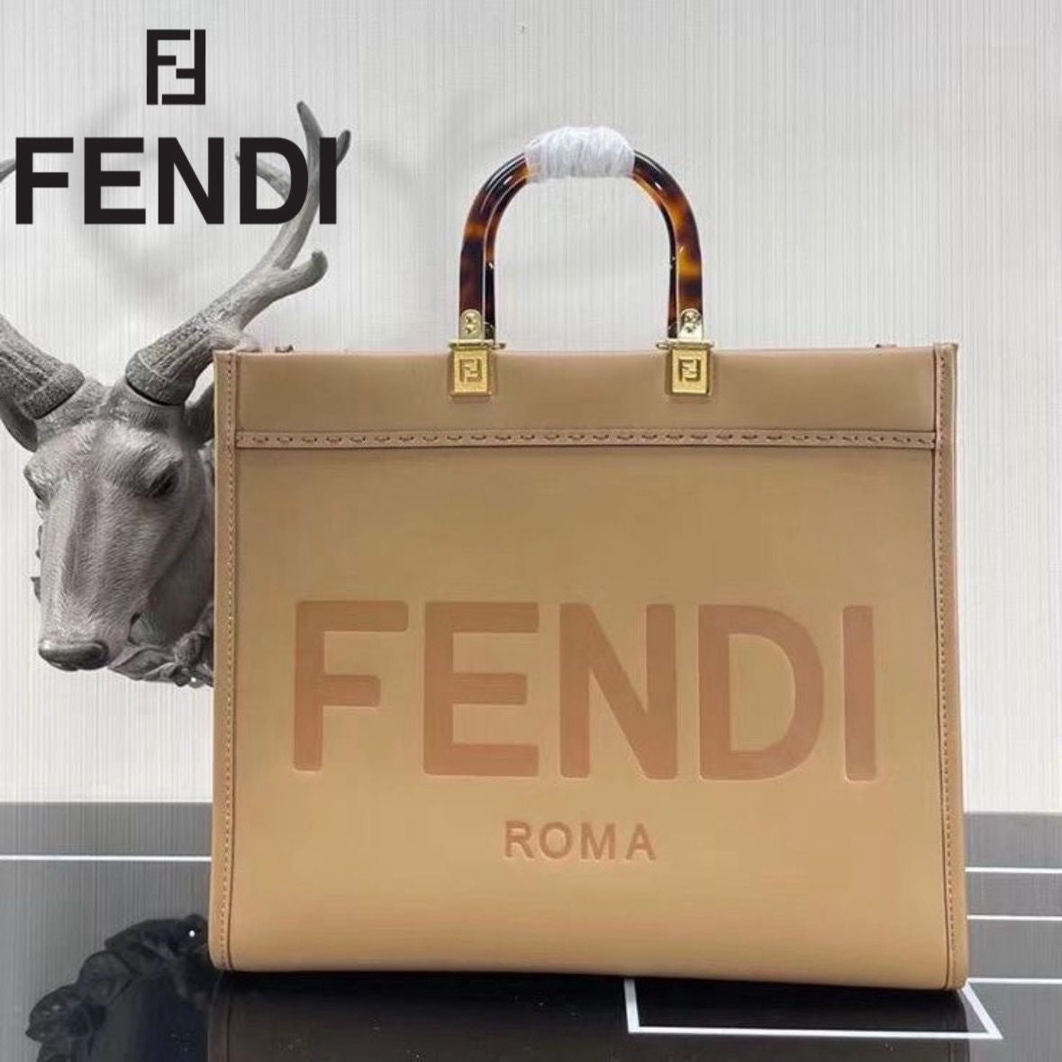 Fendi Large Sunshine Tote Bag