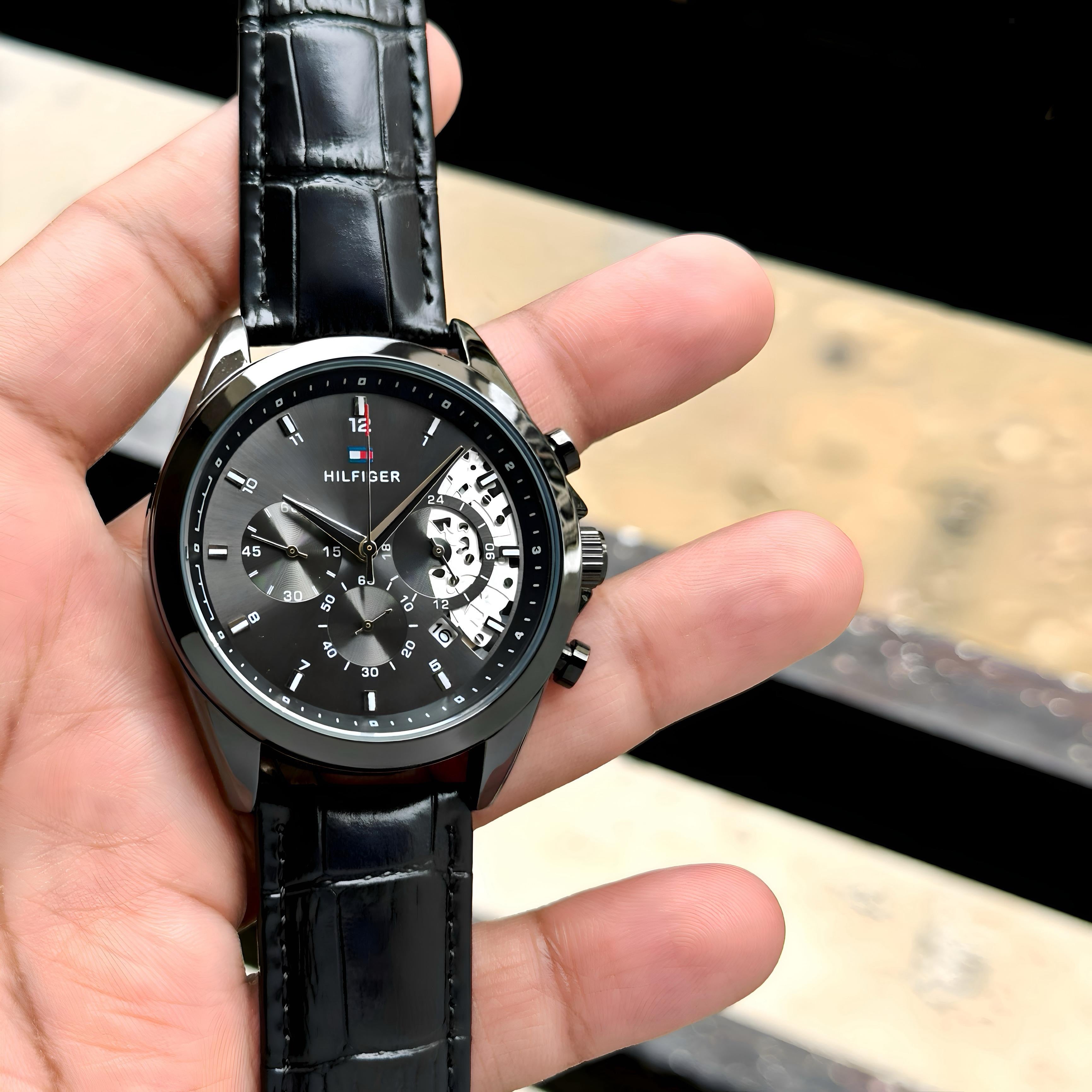 Tommy Hilfiger Z-Black Chronograph Series