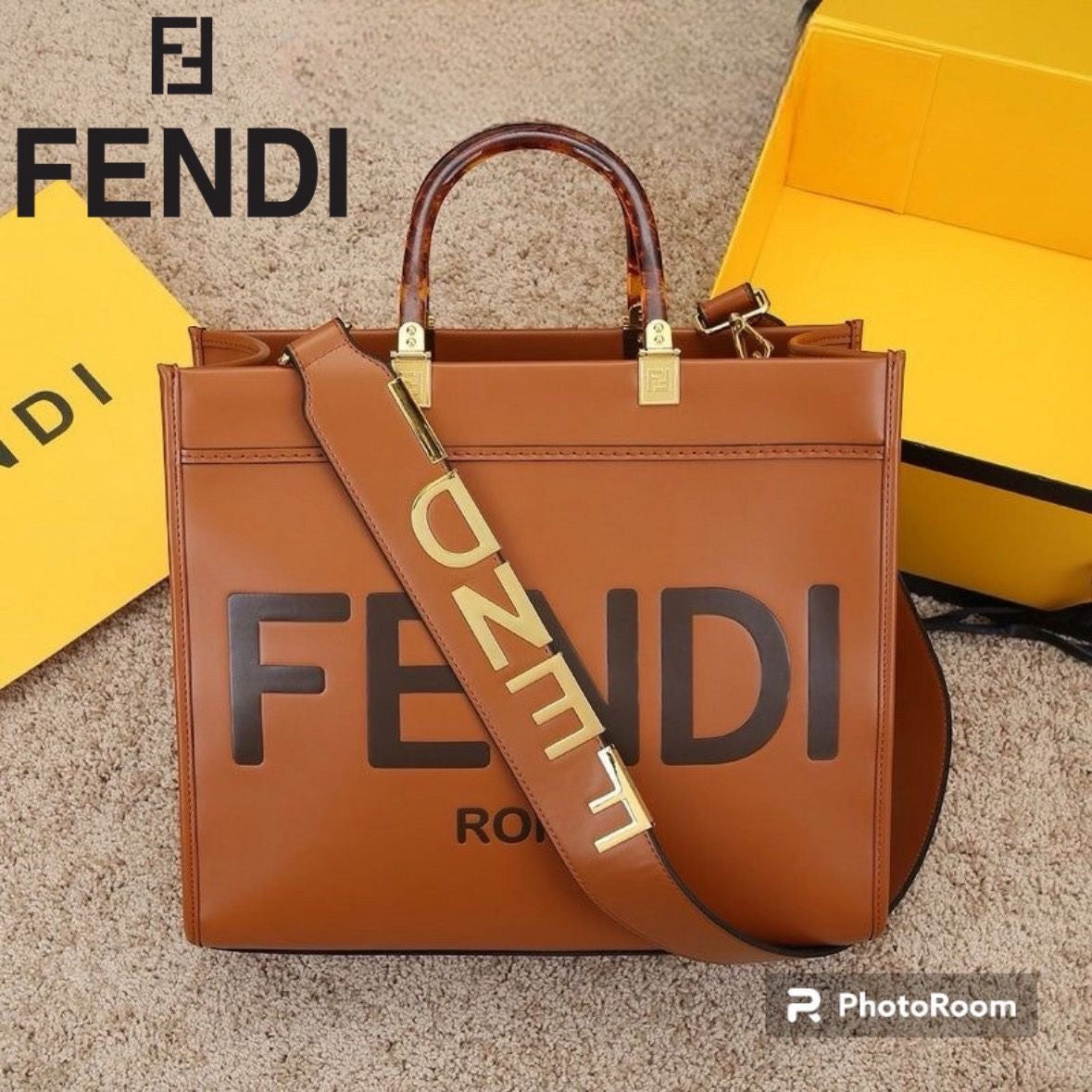 Fendi Large Sunshine Tote Bag