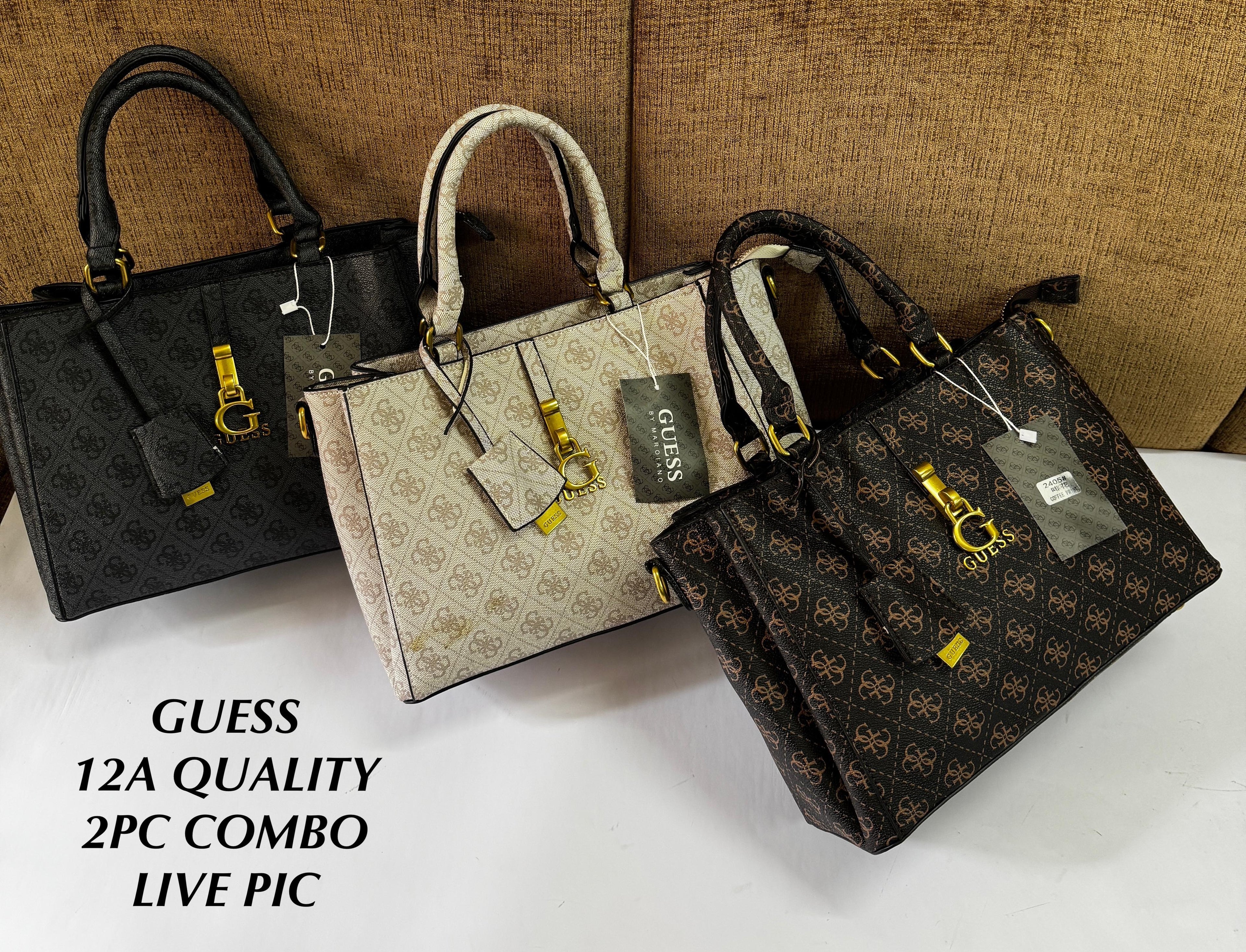 Guess G James Logo Satchel Bag