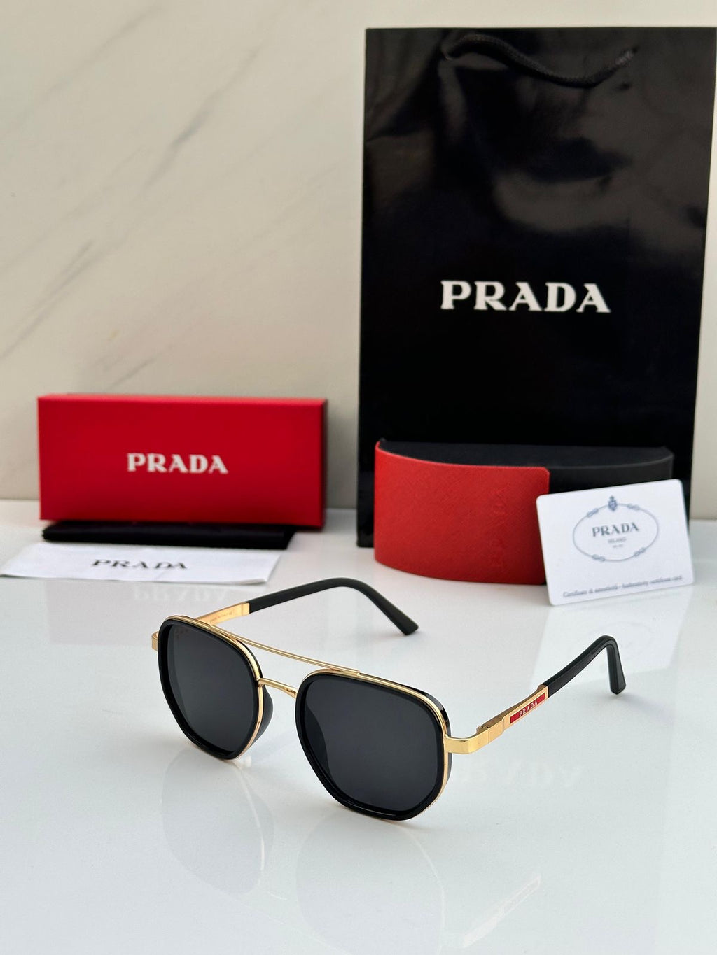 Prada Unisex Sunglasses