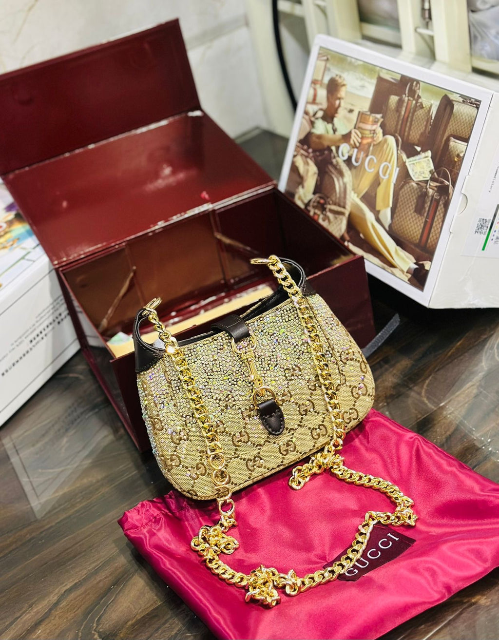 Gucci Jackie Notte Mini Bag