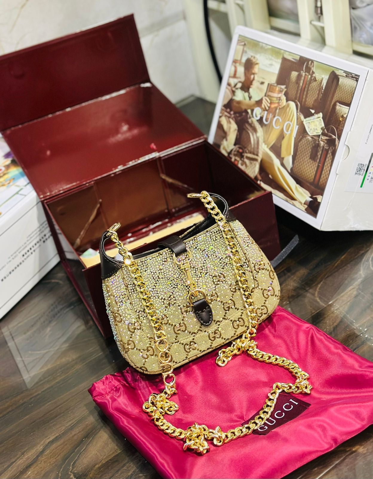 Gucci Jackie Notte Mini Bag