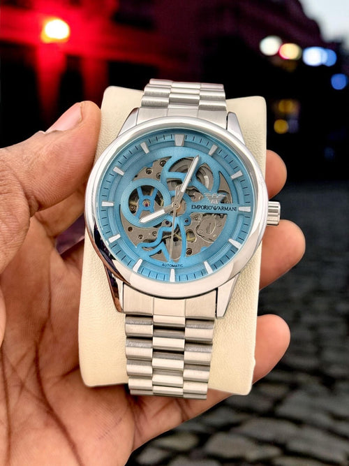 Armani Exchange Skeleton Automatic