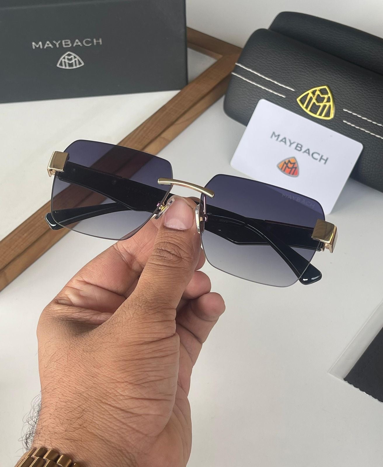 Maybach Unisex Sunglasses