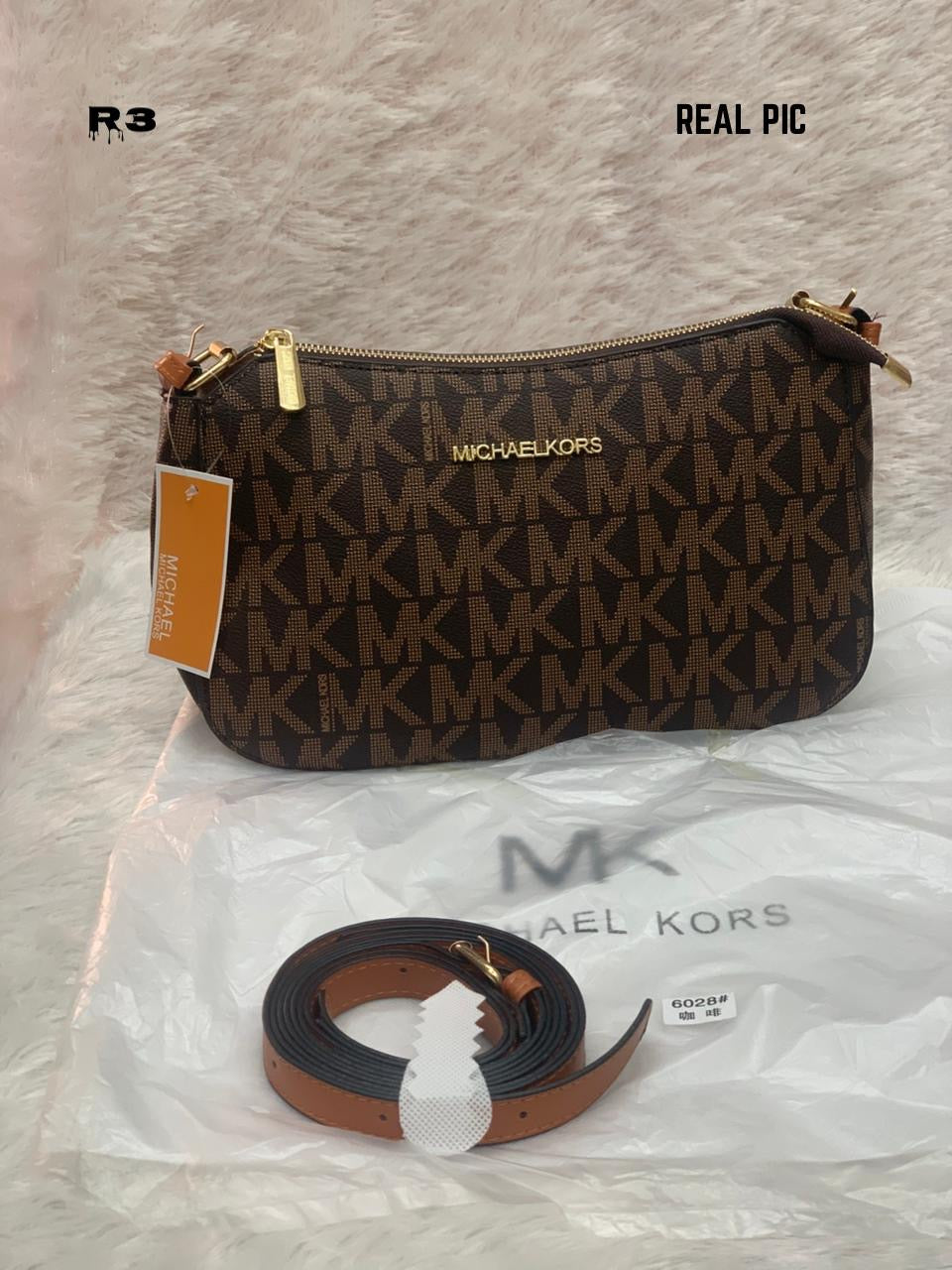 Michael Kors Big Font MK Sling Bag