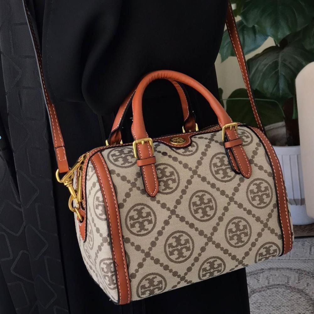 Tory Burch T Monogram Jacquard Speedy Bag