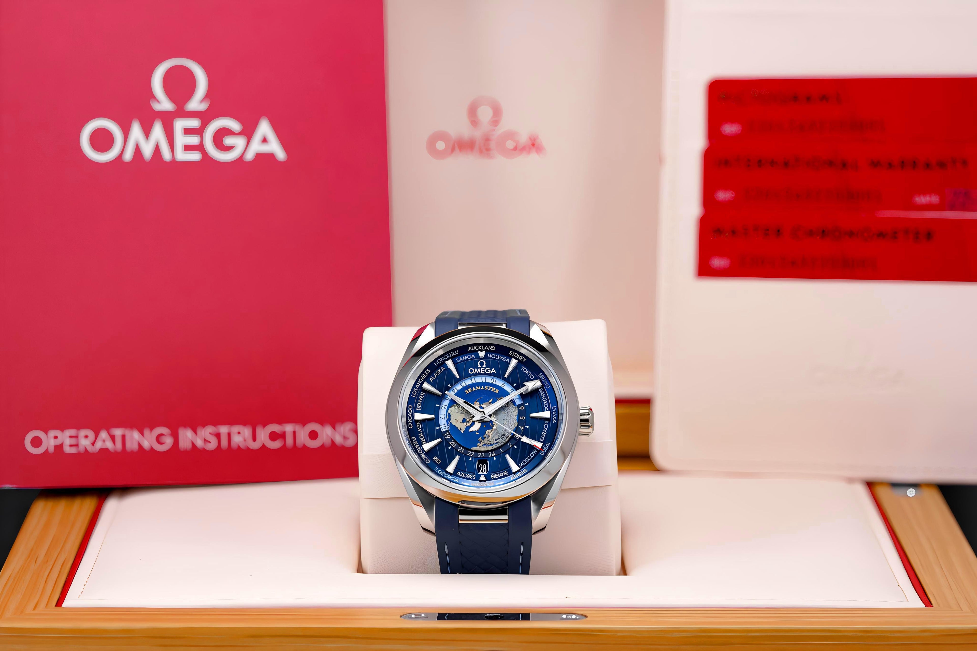 Omega Aquaterra Worldtimer
