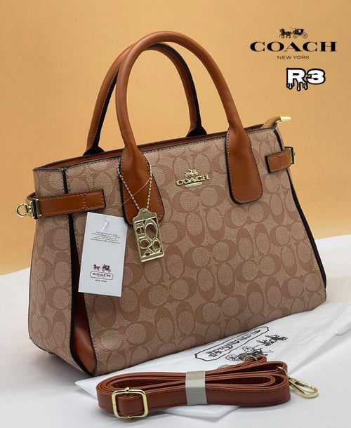 Coach Signature Canvas Tote Bag