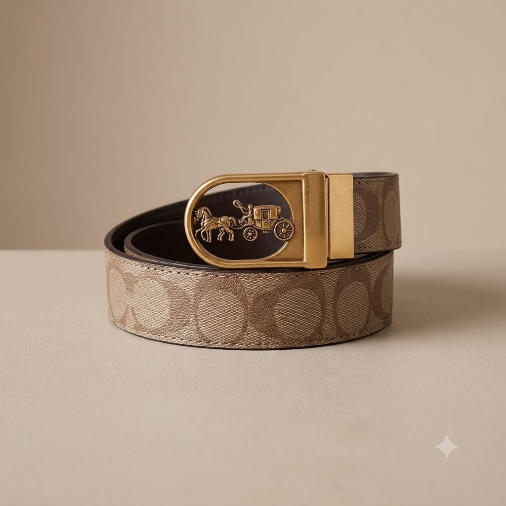 Coach Leather Belt