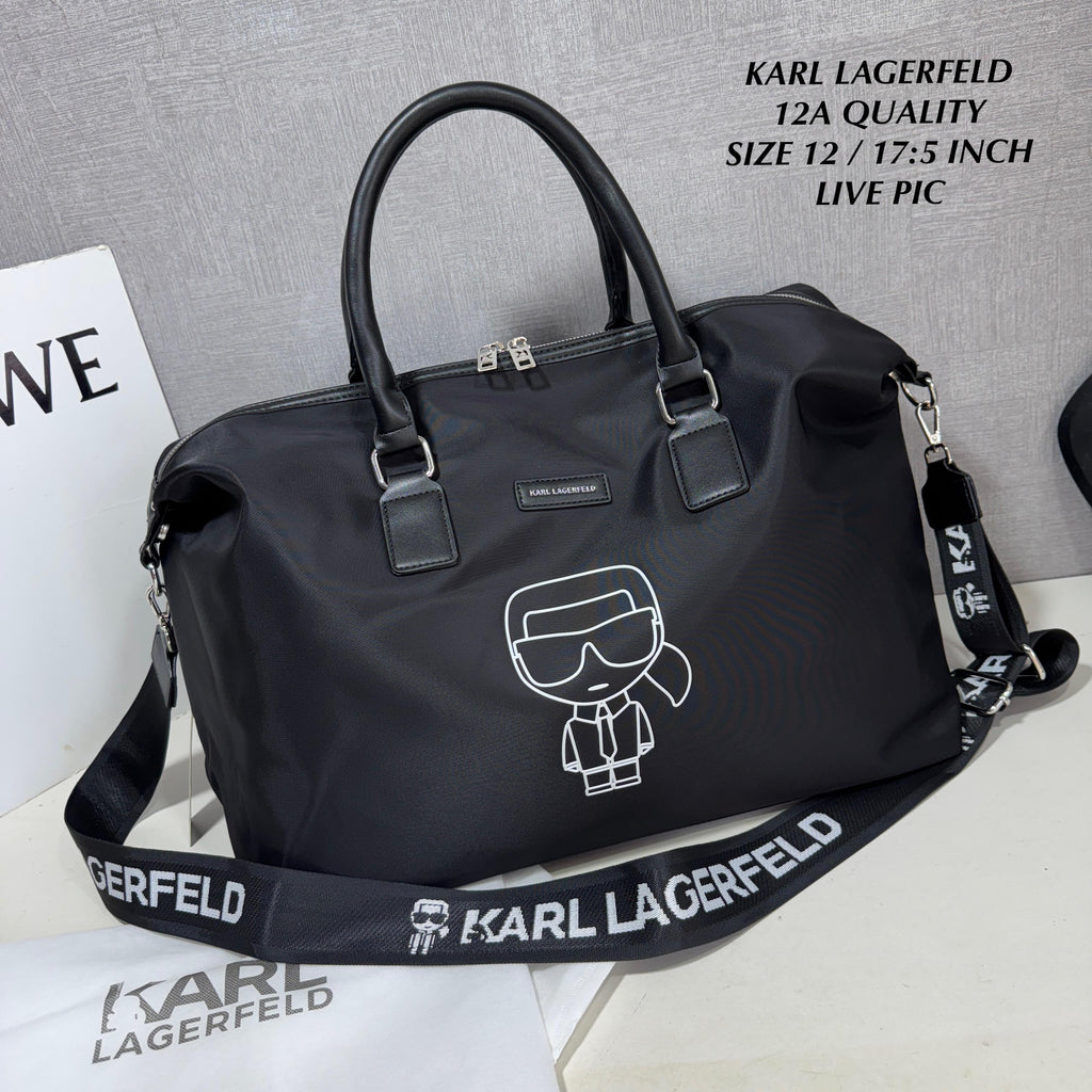 Karl Lagerfeld Unisex Duffel Bag