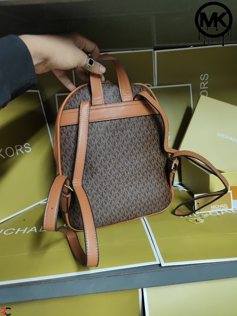 Michael Kors Jaycee Medium Logo Backpack