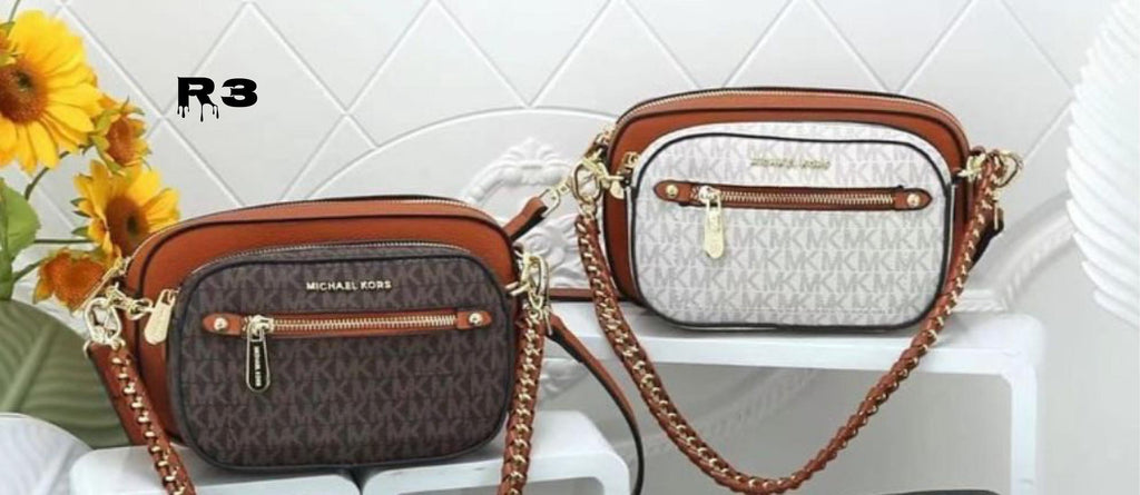 Michael Kors Dual Jet Set Camera Crossbody Bag