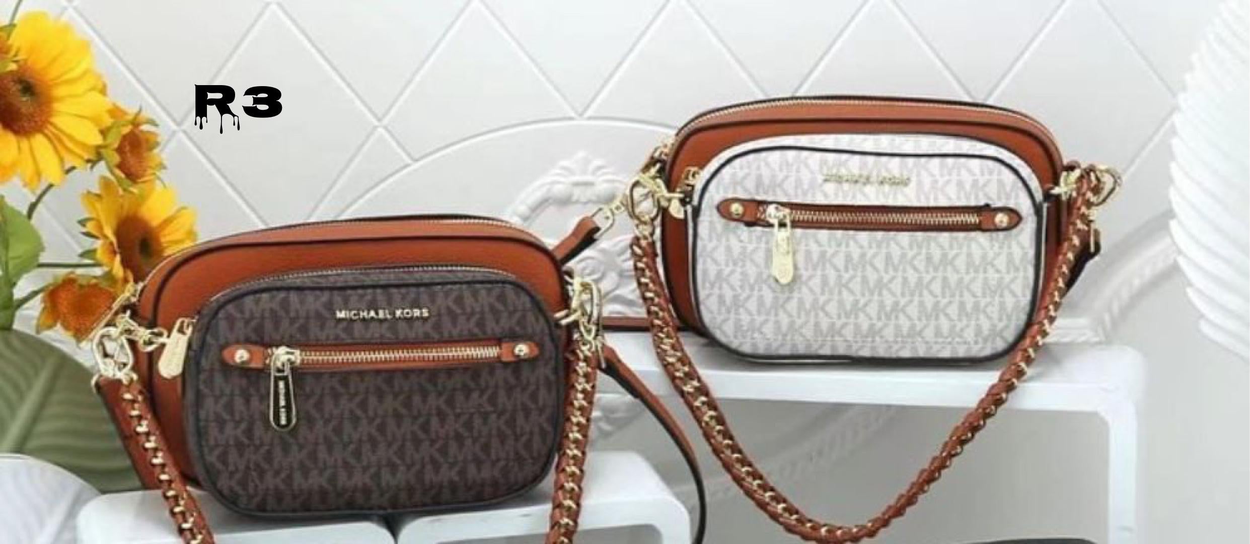 Michael Kors Dual Jet Set Camera Crossbody Bag