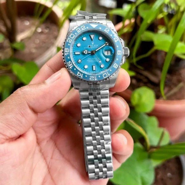 Rolex GMT II Silver