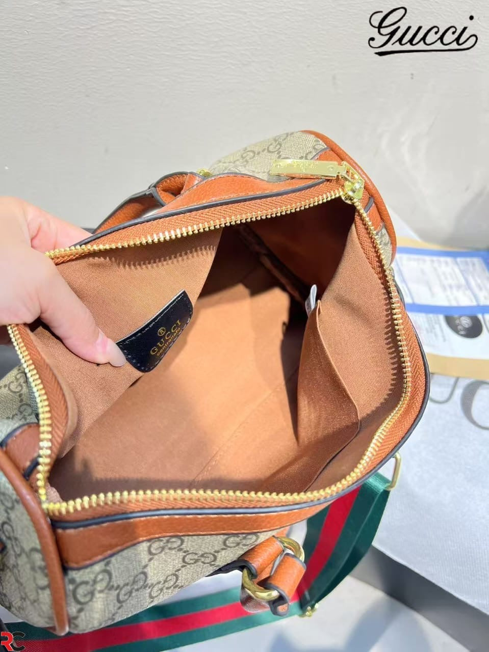 Gucci GG Boston Supreme Bag