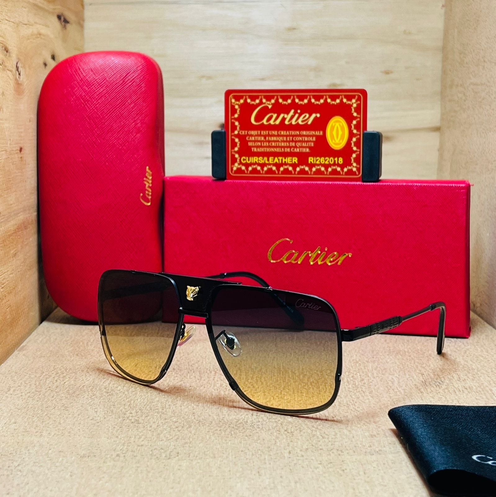 Cartier Unisex Sunglasses