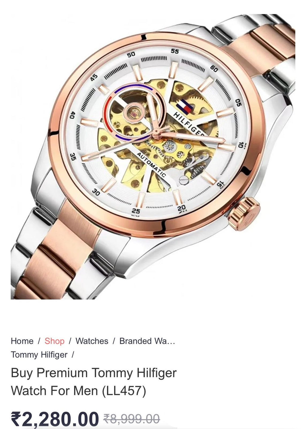 Tommy Hilfiger Modern Automatic