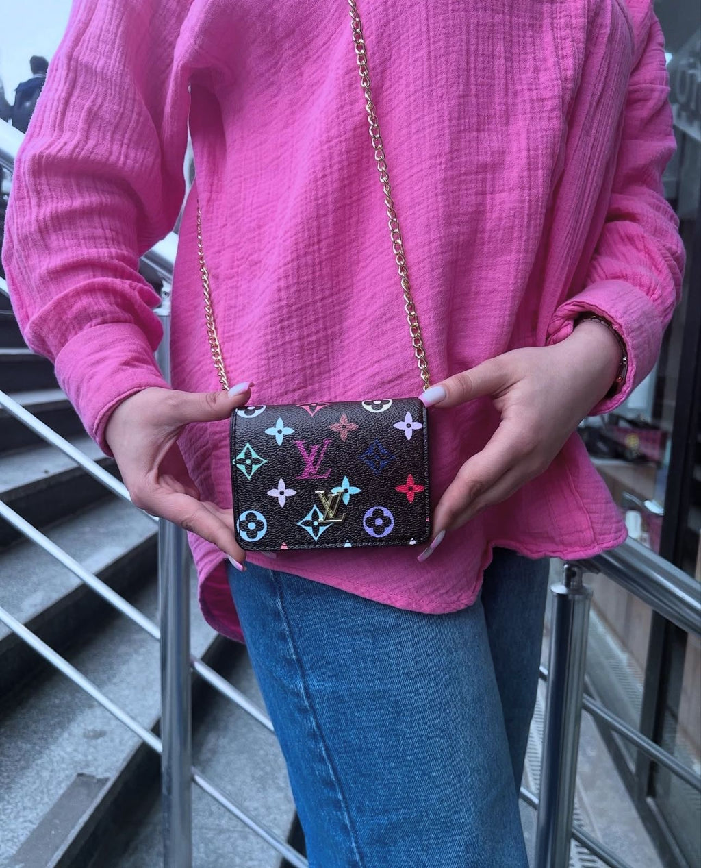 Louis Vuitton Multi Colour Wallet