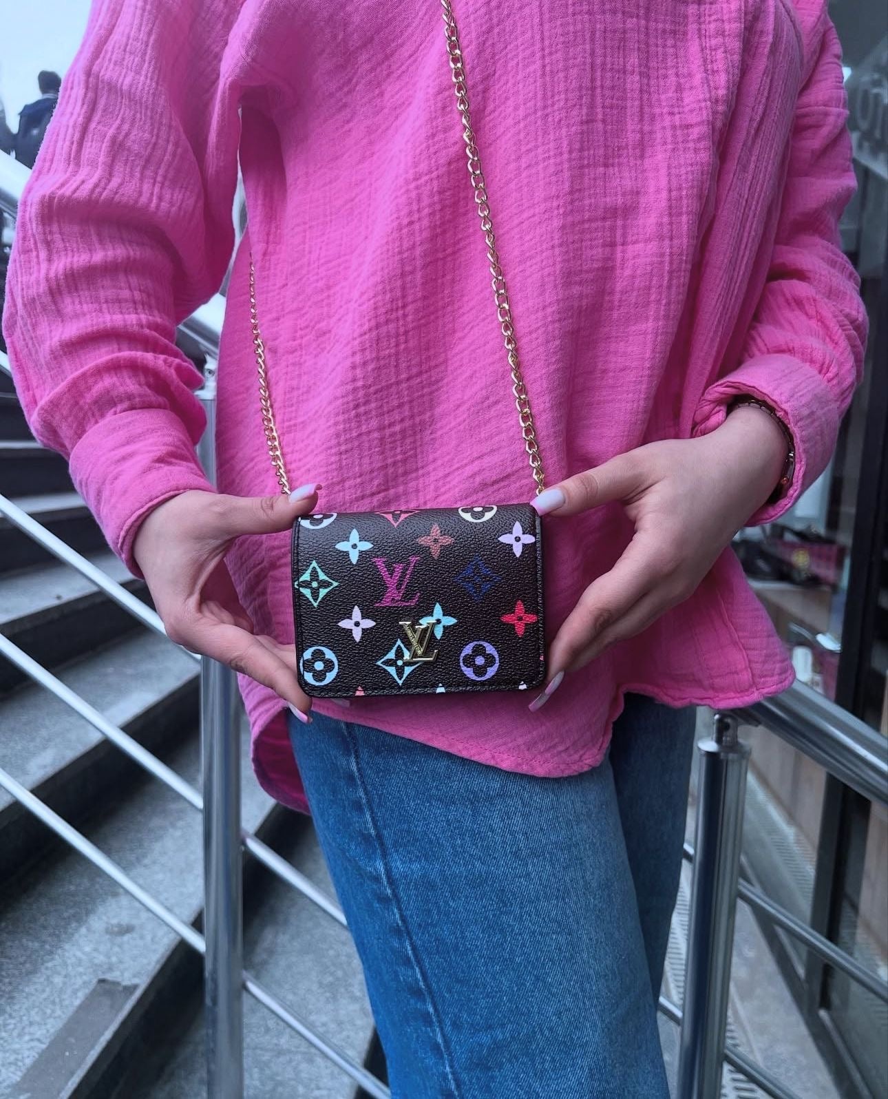 Louis Vuitton Multi Colour Wallet