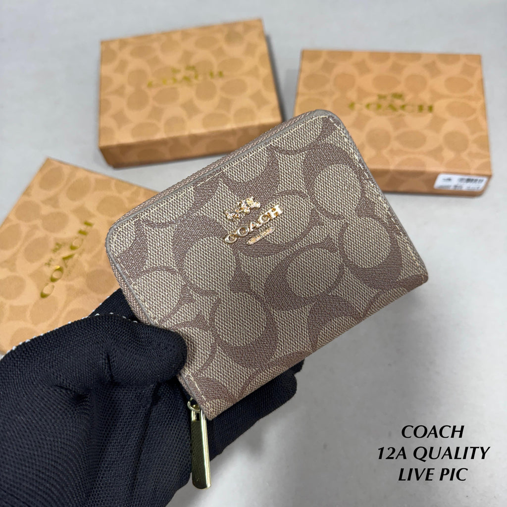 Coach Mini Zipper Wallet