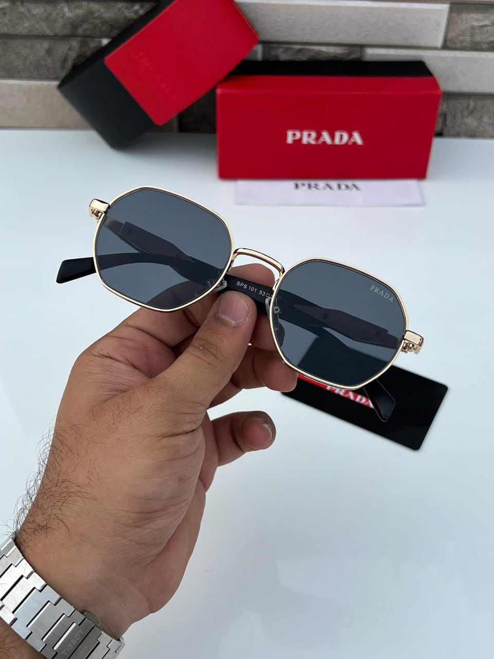 Prada Unisex Sunglasses