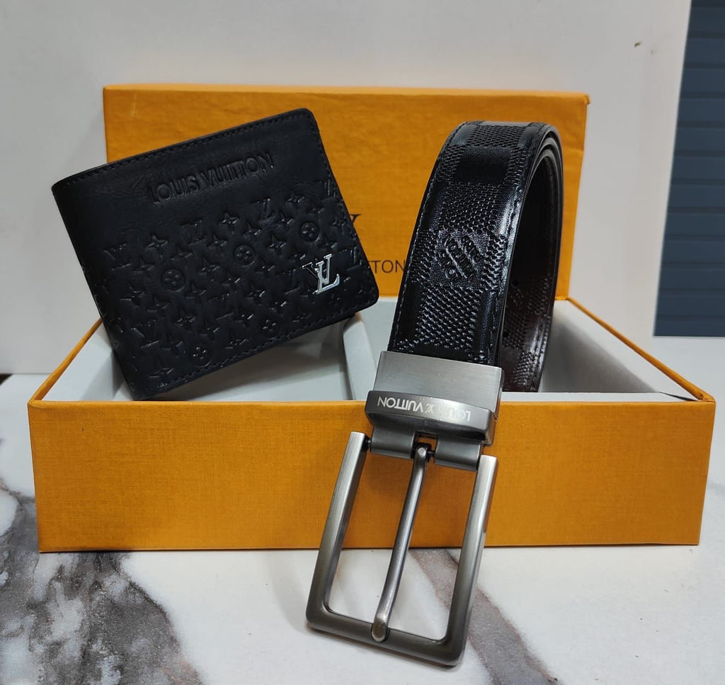 Louis Vuitton Wallet & Belt Combo