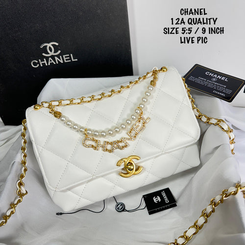 Chanel Pearl Mini Twist Flap Bag