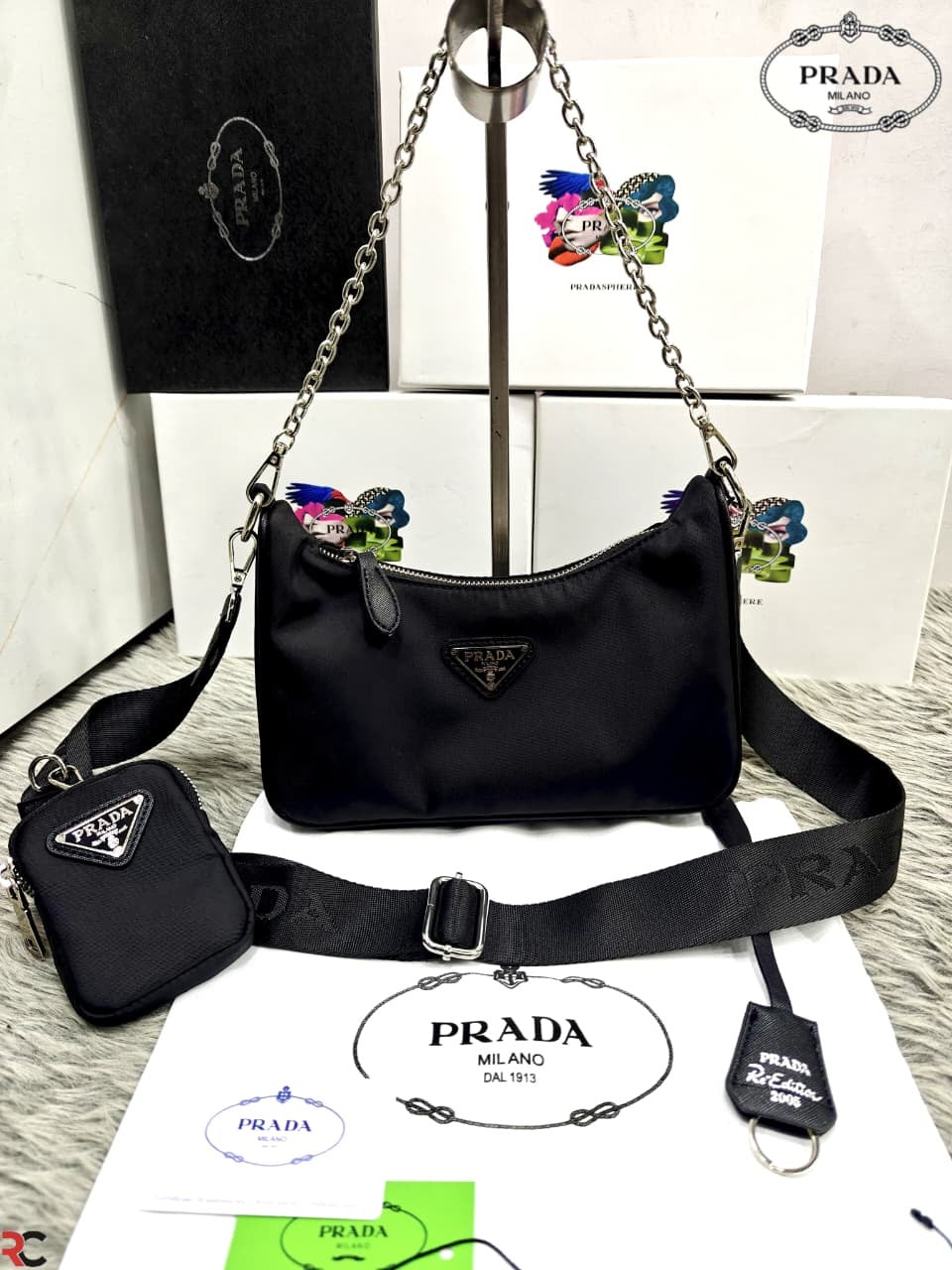 Prada Re-Edition Nylon Sling Bag