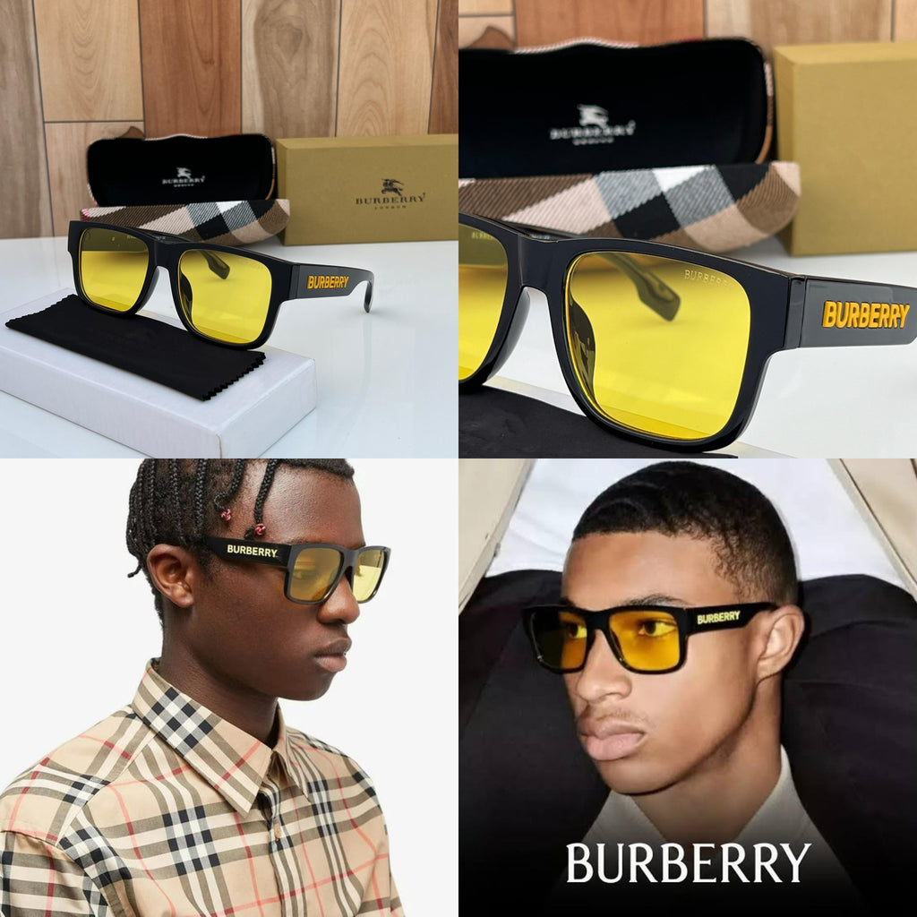 Burberry Yellow Sunglasses