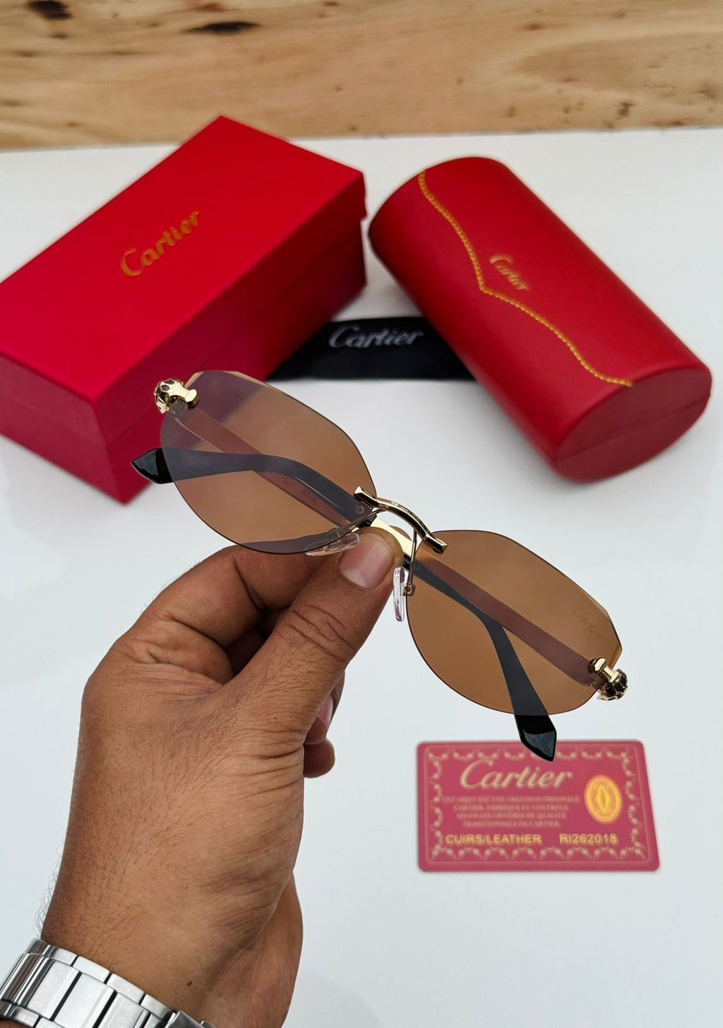 Cartier Unisex Sunglasses